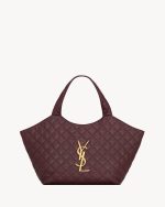 YSL ICARE medium in quilted nappa